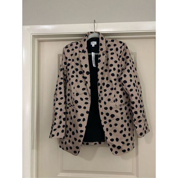 NEW TEREA Women's Catalina Blazer 3X Tan - Picture 3 of 8